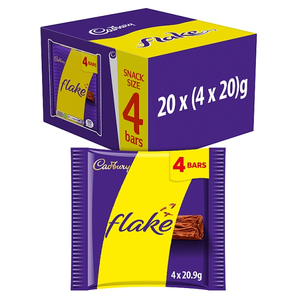 Cadbury Flake - 4 Count